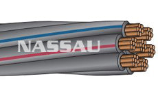 Service Wire 3/0 AWG 400 Hz USE-2 RHH or RHW-2 600 Volt Copper Cable SPLEX3/07U