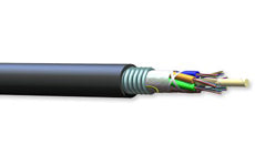 Corning 12 to 288 Fiber Single and Multimode Altos Lite Low Temperature Loose Tube Gel-Free Single Jacket Armored Cable