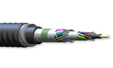 Corning 288EUZ-T4101DAN 288 Fiber Singlemode Industrial LSZH Tray-Rated Loose Tube Gel-Free Interlocking Armored Cable
