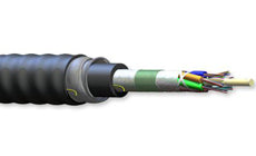 Corning 012KUZ-T4130DAN 12 Fiber 62.5 µm Multimode Industrial LSZH Tray-Rated Loose Tube Gel-Free Interlocking Armored Cable