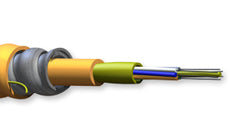 Corning 006K88-31130-A3 6 Fiber 62.5 µm Multimode MIC Tight-Buffered Interlocking Armored Plenum Cable