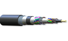 Corning 288EUV-T4101D2N 288 Fiber Singlemode Industrial LSZH Tray-Rated Loose Tube Gel-Free Corrugated Armored Cable