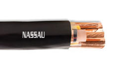 Superior Essex Cable EPR/CTS/PVC Power Type MV-105,3 Conductor 5kV-15kV Copper Conductors Cable