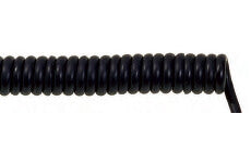 Lapp 73220279 24 AWG 18 Conductor OLFLEX Unitronic Spiral Retractable Shielded Data Cable