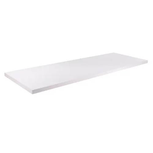 48" Wide Pipeline Shelves Econoco PSORSLF48-MLWH (Pack of 2)