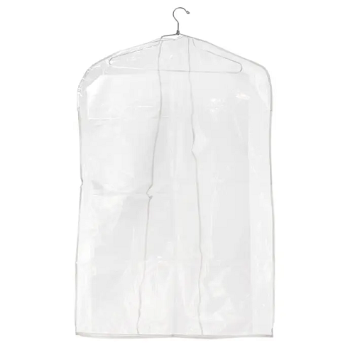 2-Gauge Vinyl Overlap Garment Covers Econoco C36 (Pack of 120)