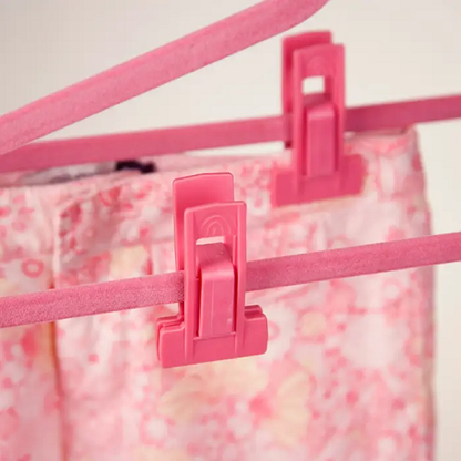 Pant Clips Velvet Slim-Line Suit Hanger Econoco HSLCLIPP (Pack of 100)