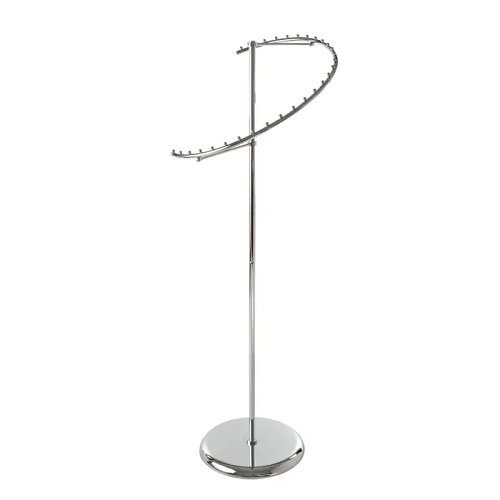 Spiral Costumer Display Racks - Chrome Econoco K29