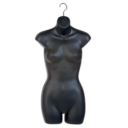 Ladies Torso Forms - Injection Molded Styrene Econoco LHR15/B (Pack of 12)