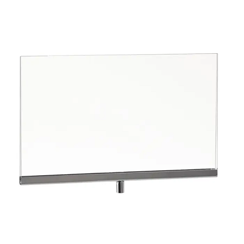 Acrylic Sign Holder W/ 3/8" Fitting Econoco PJ811 (Pack of 24)