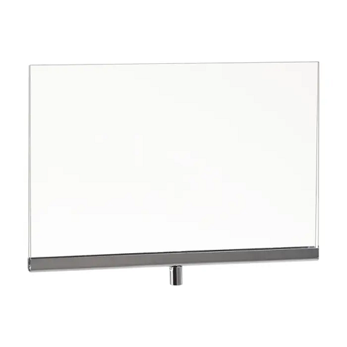 Acrylic Sign Holder w/ 3/8" Fitting Econoco PJ711 (Pack of 24)