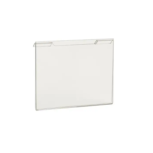 Acrylic Sign Holders for Slatwall & Gridwall Econoco HP/SG57H (Pack of 24)