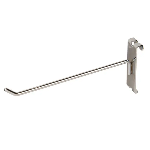 8" Chrome Grid Panel Hook Econoco GW/H8 (Pack of 96)