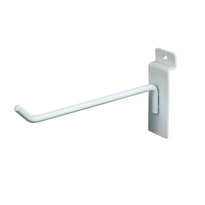 6" White Slatwall Hook Econoco EWH/H6 (Pack of 96)