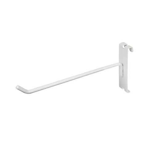 8" White Grid Panel Hook Econoco WTE/H8 (Pack of 96)