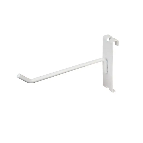 6" White Grid Panel Hook Econoco WTE/H6 (Pack of 96)