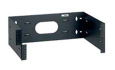 Panduit WBH4E Hinged Wall Mount Bracket 4 RU 15 inch Deep Black