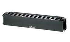 Panduit WMPHF2E Horizontal Cable Manager Front Only 2 RU Black