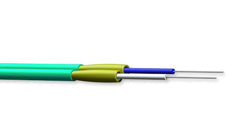 Corning 002T58-31491-24 2 Fiber 1.6mm Diameter Ext. 10G Distance 50 &micro;m MM Zipcord Tight-Buffered Plenum Cable