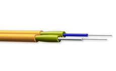 Corning 002K58-31130-24 2 Fiber 2.8mm Diameter 62.5 &micro;m Multimode Zipcord Tight-Buffered Plenum Cable