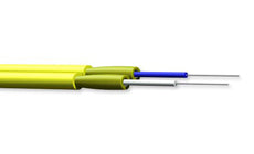 Corning 002E58-31131-24 2 Fiber 2.8mm Diameter Singlemode Zipcord Tight-Buffered Plenum Cable