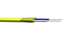 Corning 002E58-31331-24 2 Fiber 2.0mm Diameter Singlemode Zipcord Tight-Buffered Plenum Cable