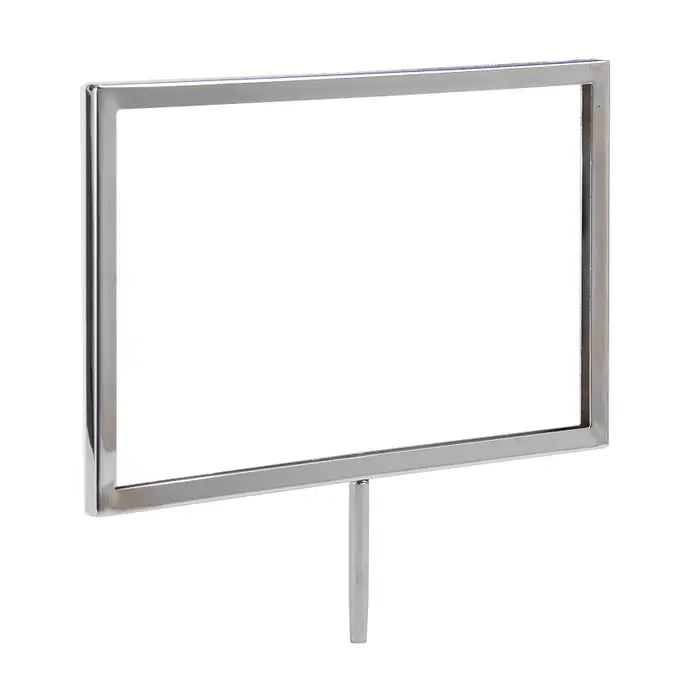 11"W x 7"H Sign Holder w/ Welded 3" Swedge Stem Econoco MCSW/3711 (Pack of 24)