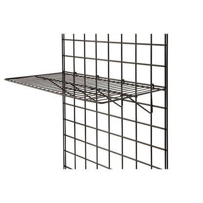 12"D x 23-1/2"L Straight Shelf Econoco BLK/2412