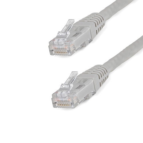 CAT6 6 Gigabit 650MHz 100W PoE UTP Molded W/Strain Relief Ethernet Cable