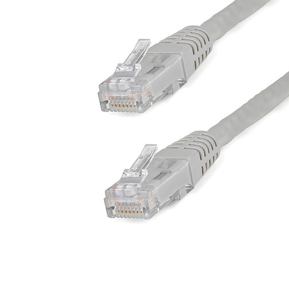 CAT6 6 Gigabit 650MHz 100W PoE UTP Molded W/Strain Relief Ethernet Cable
