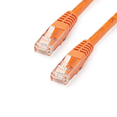 CAT6 6 Gigabit 650MHz 100W PoE UTP Molded W/Strain Relief Ethernet Cable