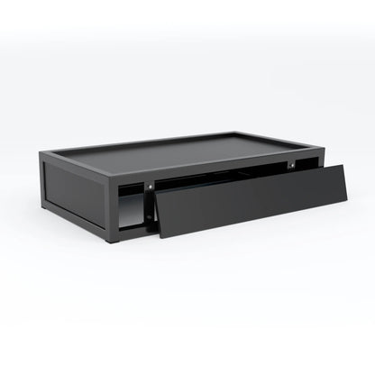Stackable Display Riser Platforms Medium Riser - Matte Black Finish Econoco DDBRMBLK