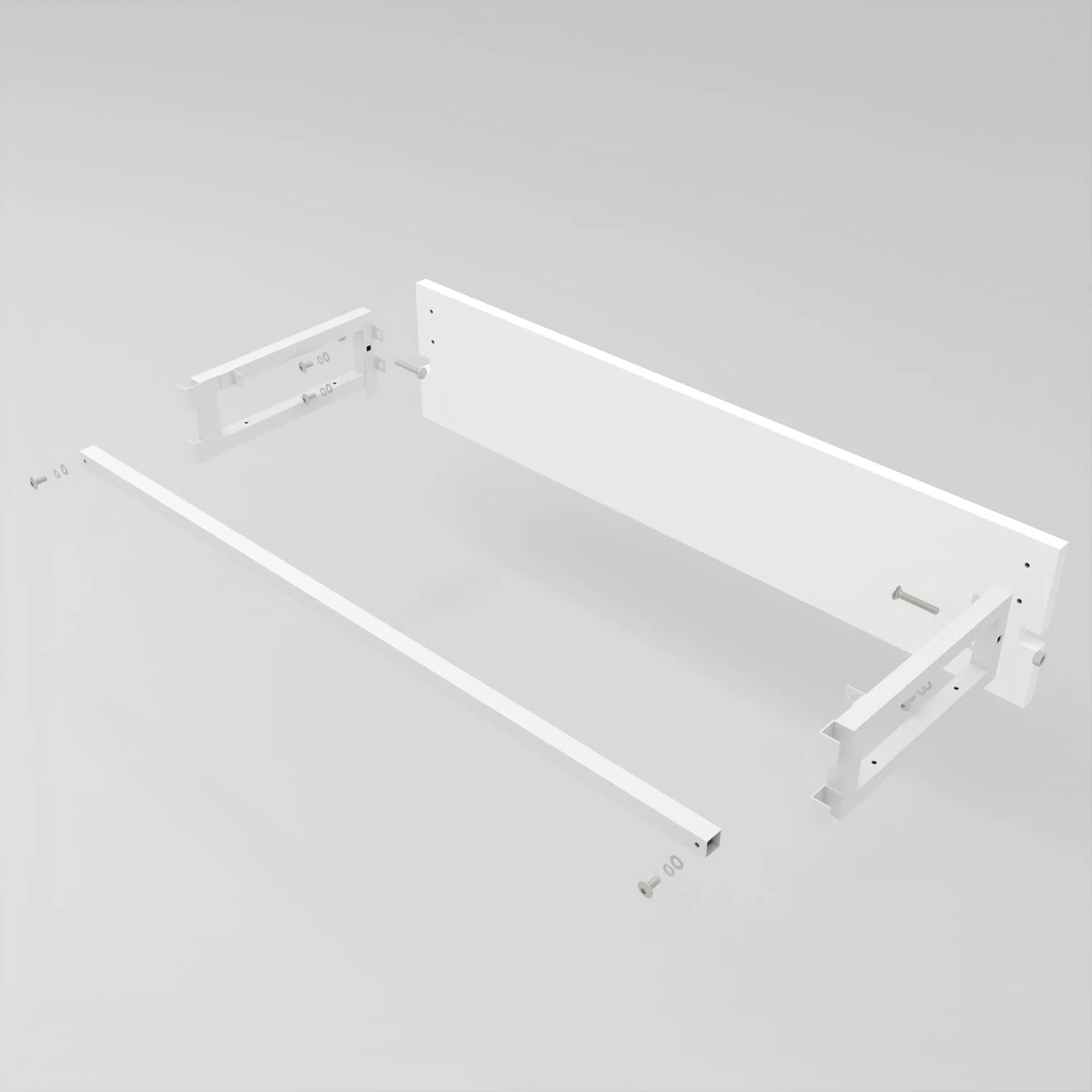 Privacy Panels for Deluxe Glass Showcase Display with Storage