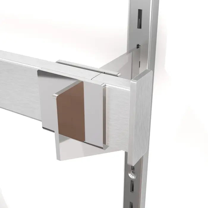 Extended End Cap for Rectangular Tubing Hangrail Econoco EC5-SC