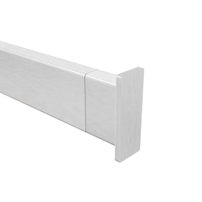 Extended End Cap for Rectangular Tubing Hangrail Econoco EC5-SC