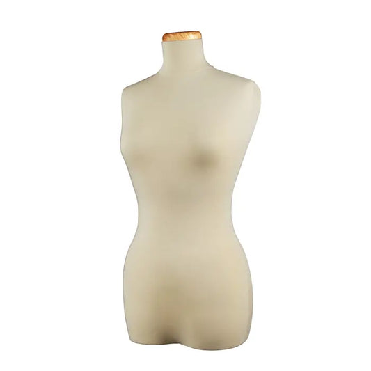 Female 3/4" Torso Form Tailor Bust with Neckblock Econoco F4