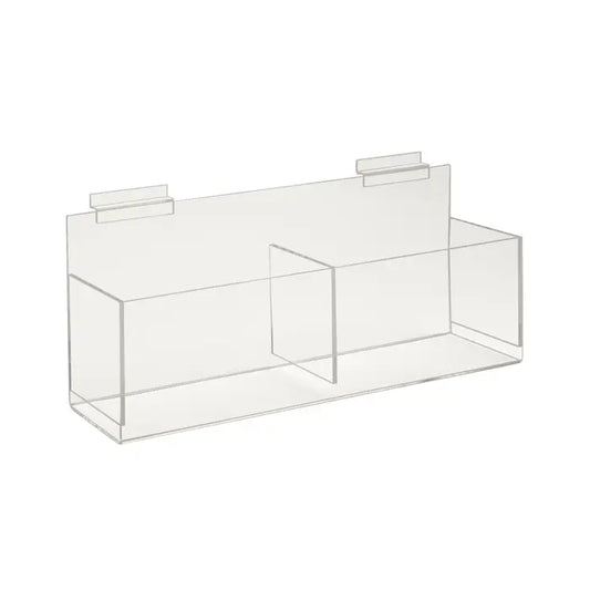 Acrylic Hosiery Bins for Slatwall Econoco FF/AD2124 (Pack of 8)