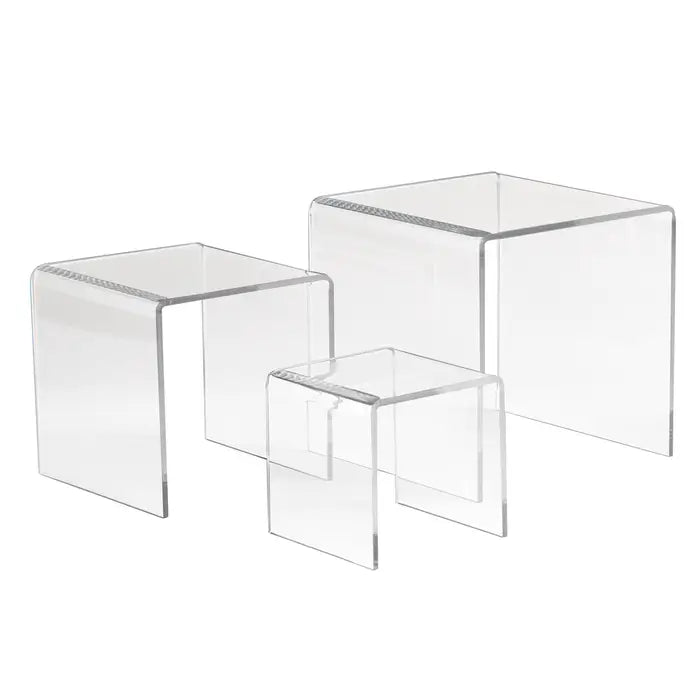Acrylic Display Riser Sets Econoco FF/DR5010 (Pack of 6)