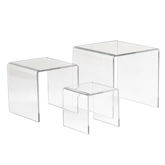 Acrylic Display Riser Sets Econoco FF/DR5010 (Pack of 6)