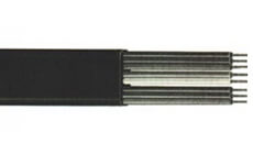 10/5 Black Flat Festoon Cable