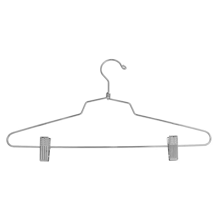 Steel Suit Hanger with Pant Clips - 16" Long Econoco SLC/16 (Pack of 100)