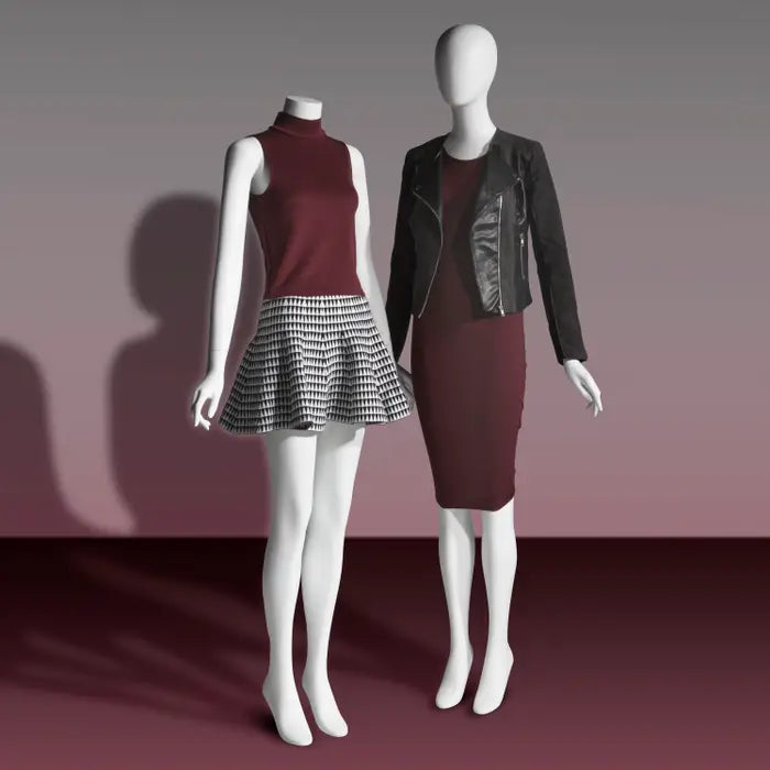 Female Mannequin - Headless, Arms Behind Back Econoco NIK2HL