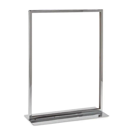 11"W x 14"H Vertical Sign Holder w/ Flat Base Econoco MVER114 (Pack of 24)