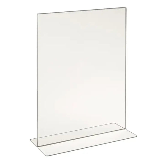 Acrylic Bottom Load Sign Holders for Counter Tops Econoco HP/CT114V (Pack of 24)