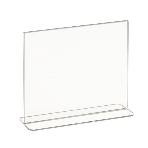 Acrylic Bottom Load Sign Holders For Counter Tops Econoco HP/CT57H (Pack of 24)