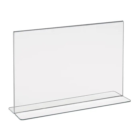 Acrylic Bottom Load Sign Holders for Counter Tops Econoco HP/CT711H (Pack of 24)