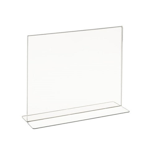 Acrylic Bottom Load Sign Holders For Counter Tops Econoco HP/CT811H (Pack of 24)