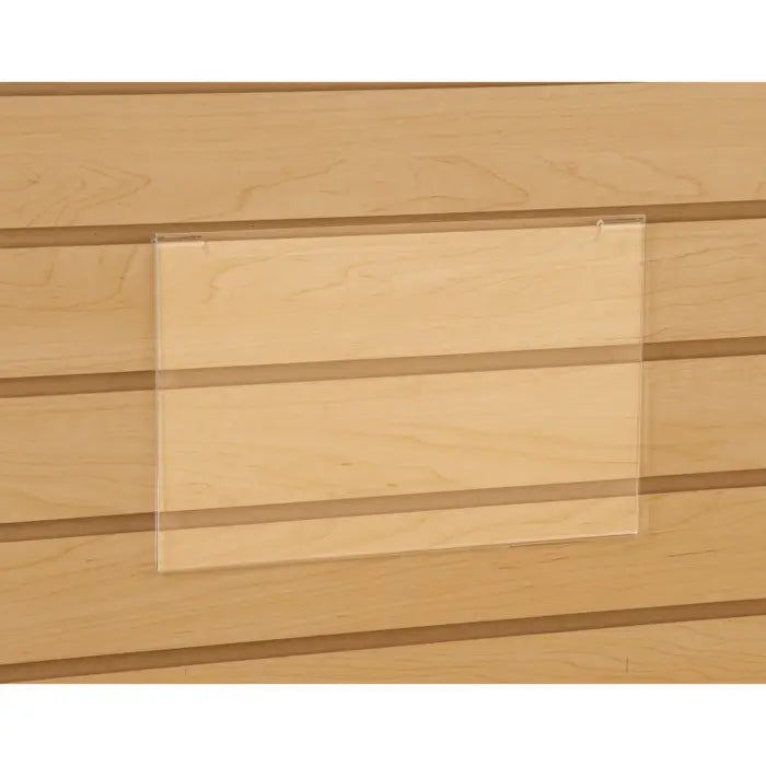 Acrylic Sign Holders for Slatwall or Gridwall Econoco HP/SG711H (Pack of 24)