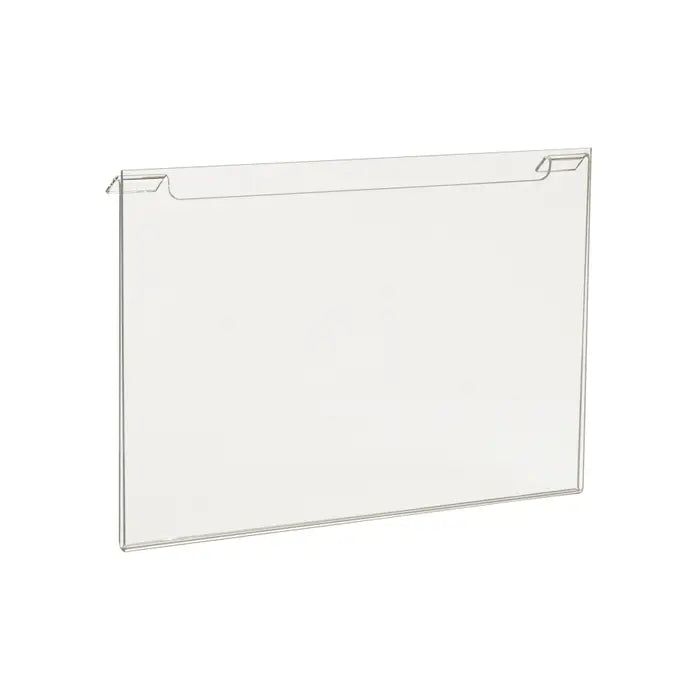 Acrylic Sign Holders for Slatwall or Gridwall Econoco HP/SG711H (Pack of 24)