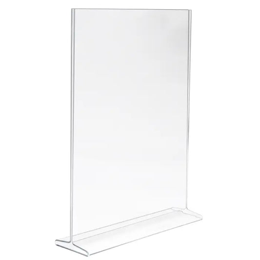 Acrylic Top Load Sign Holders for Counter Tops Econoco HPCT114VTP (Pack of 24)